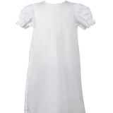 Classic Scallop Dot Gown - Ecru