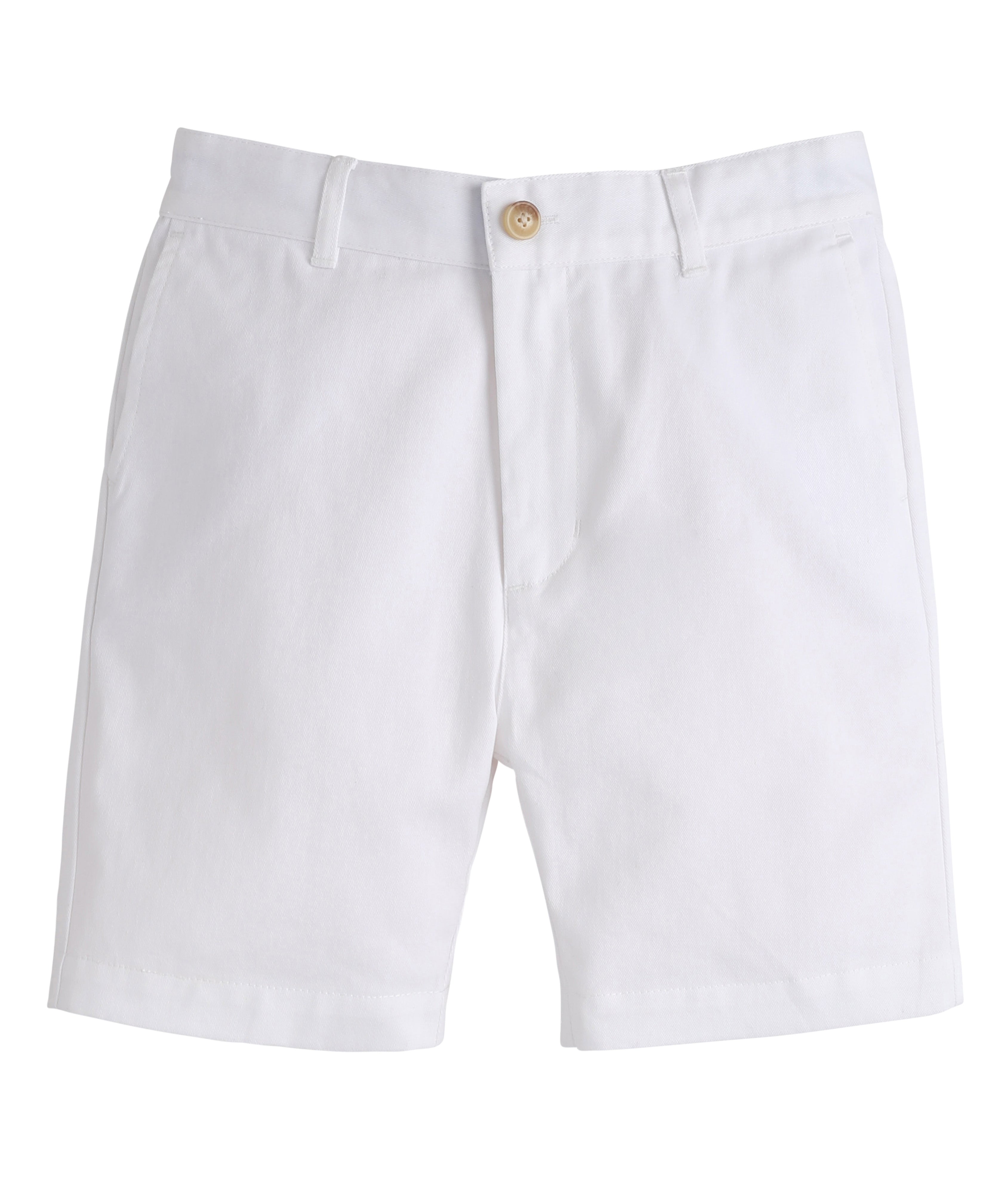 Little English Youth Classic Short - White Twill