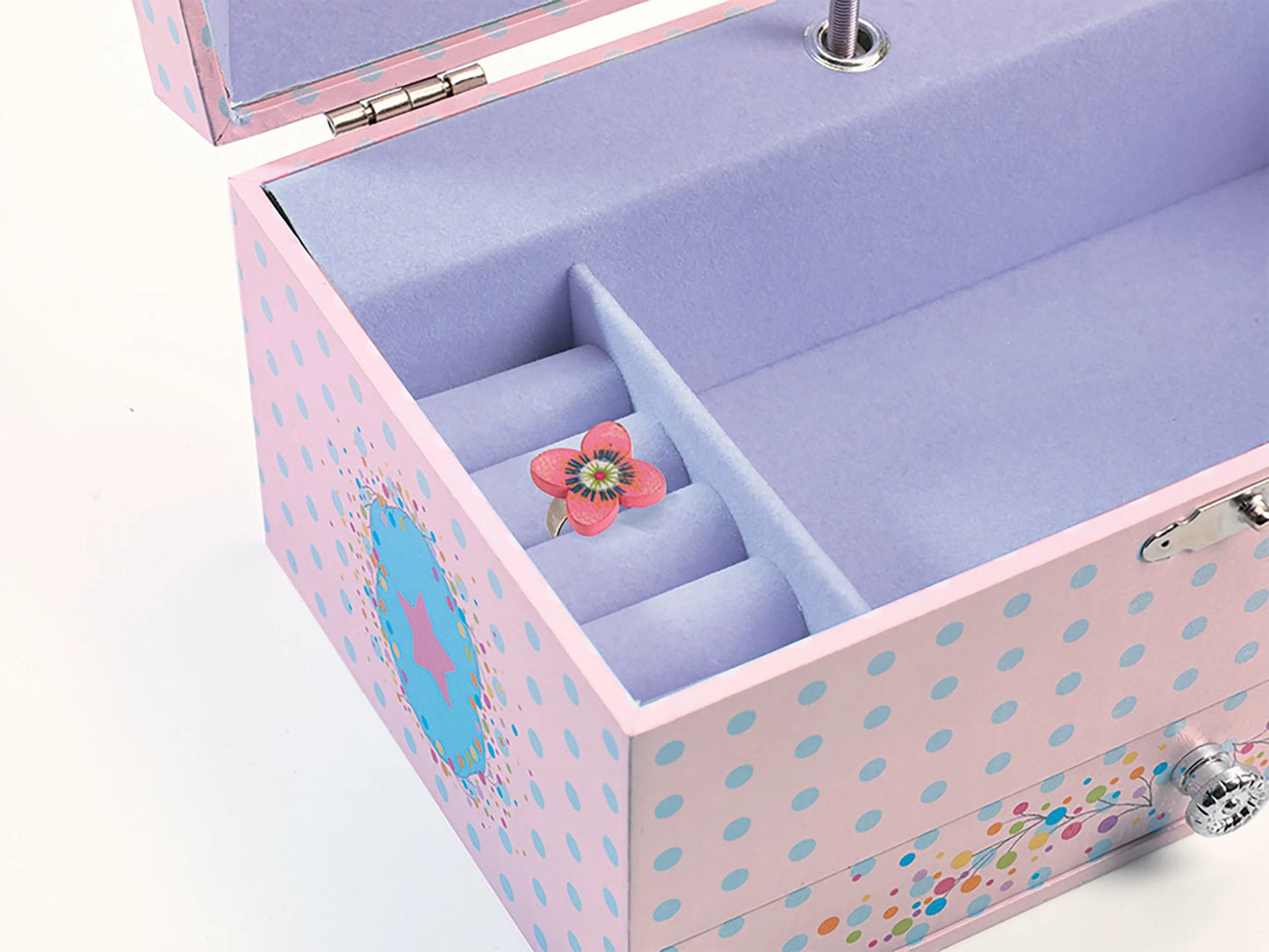 Djeco Ballerina's Tune Jewelry and Treasure Box