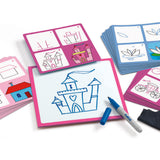 Djeco Step by Step how to draw princess castle