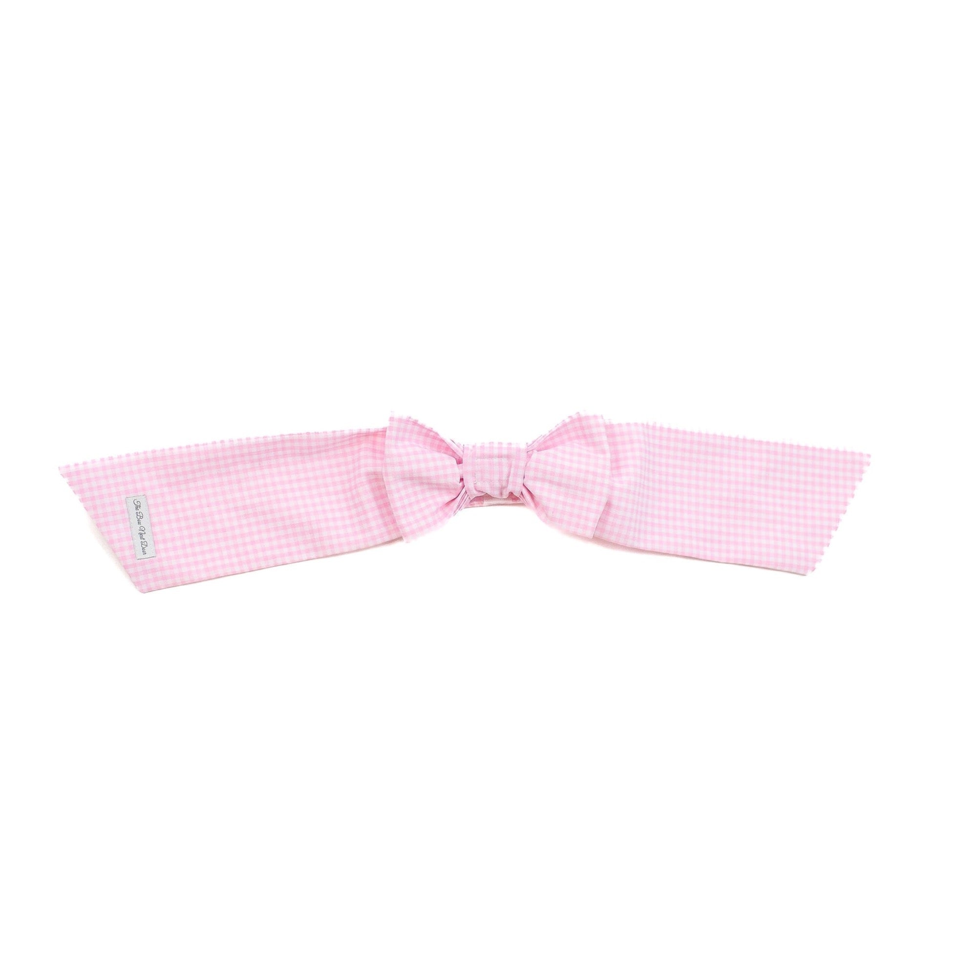 Bow Next Door Large Basket, Pink Toile Bow
