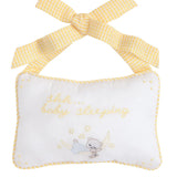 Little English Baby Sleeping Door Pillow