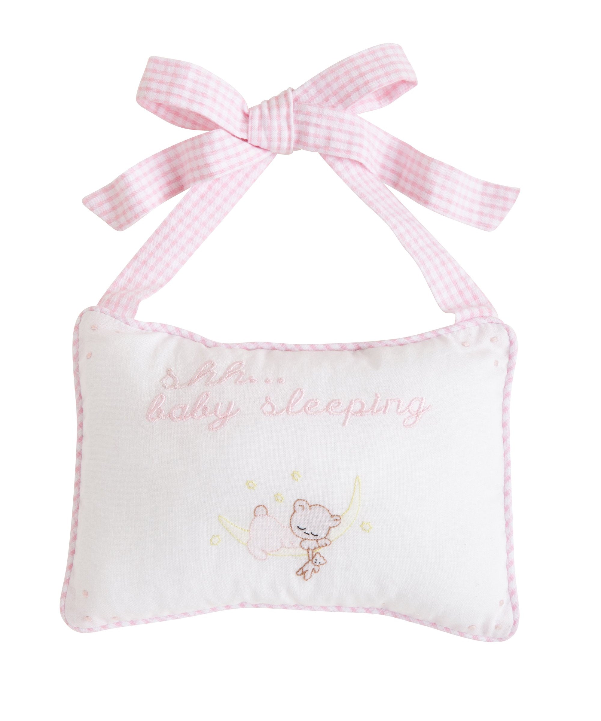 Little English Baby Sleeping Door Pillow