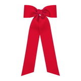 Wee Ones Red Streamer Grosgrain Hair Bow 