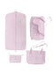Quilted Luggage - Pink Ballet Slipper