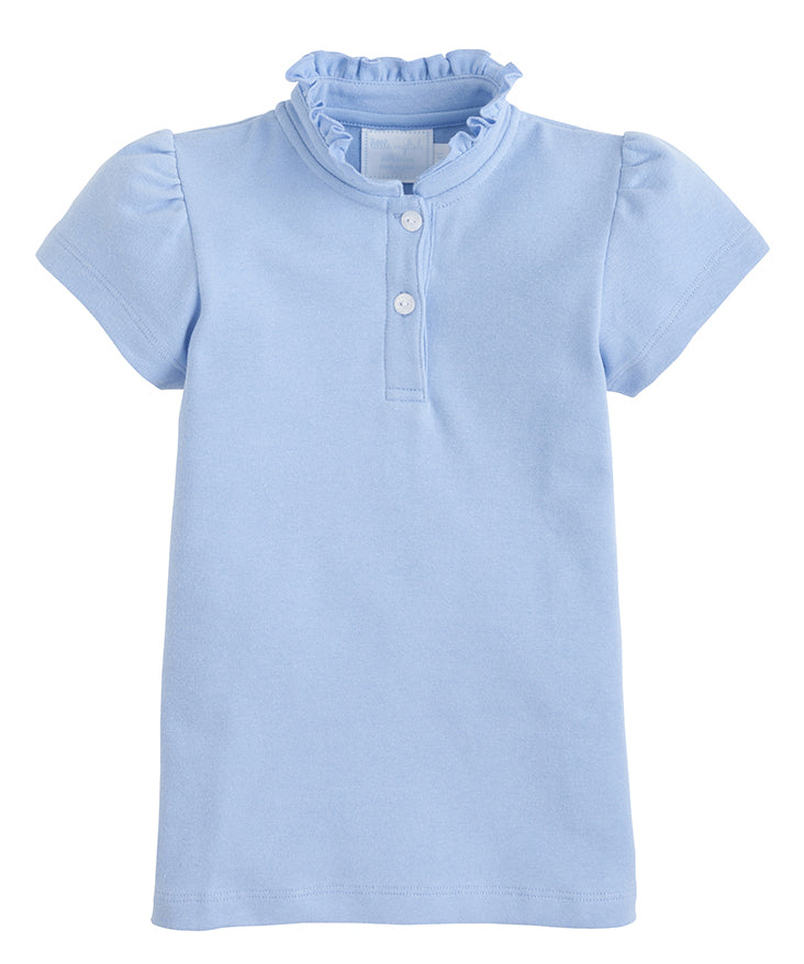 Light Blue Hastings Polo by Little English