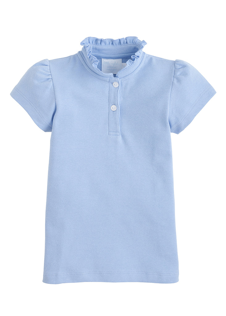 Light Blue Hastings Polo by Little English