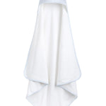 Little English Hooded Baby Towel - Blue Stripe