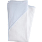 Little English Hooded Towel - Blue Stripe