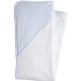 Little English Hooded Towel - Blue Stripe
