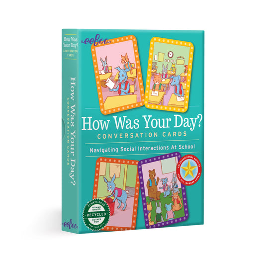 How Was Your Day? Conversation Cards by eeboo