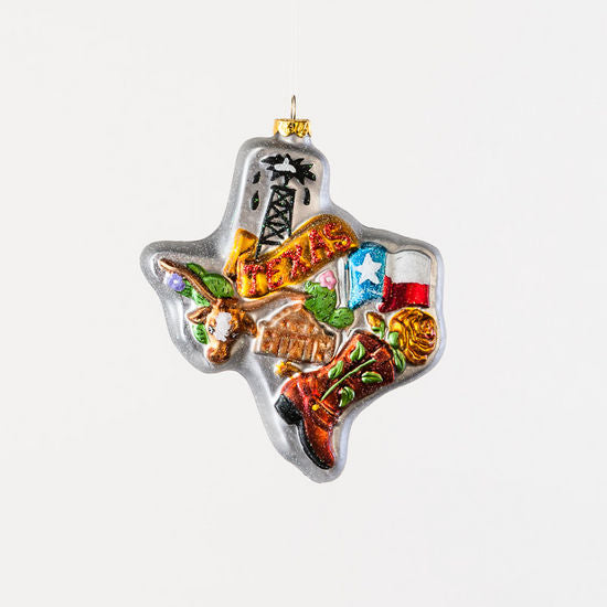 Texas Christmas Ornament