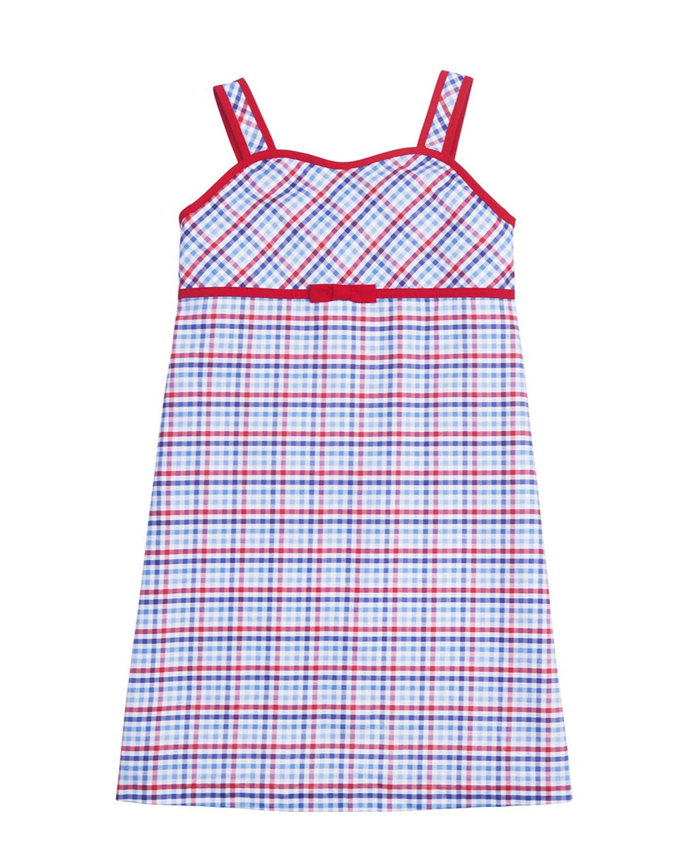Little English Jacobs Dress - Americana Plaid