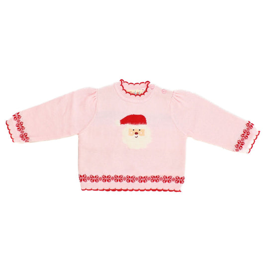 Zubels Pink Santa Sweater