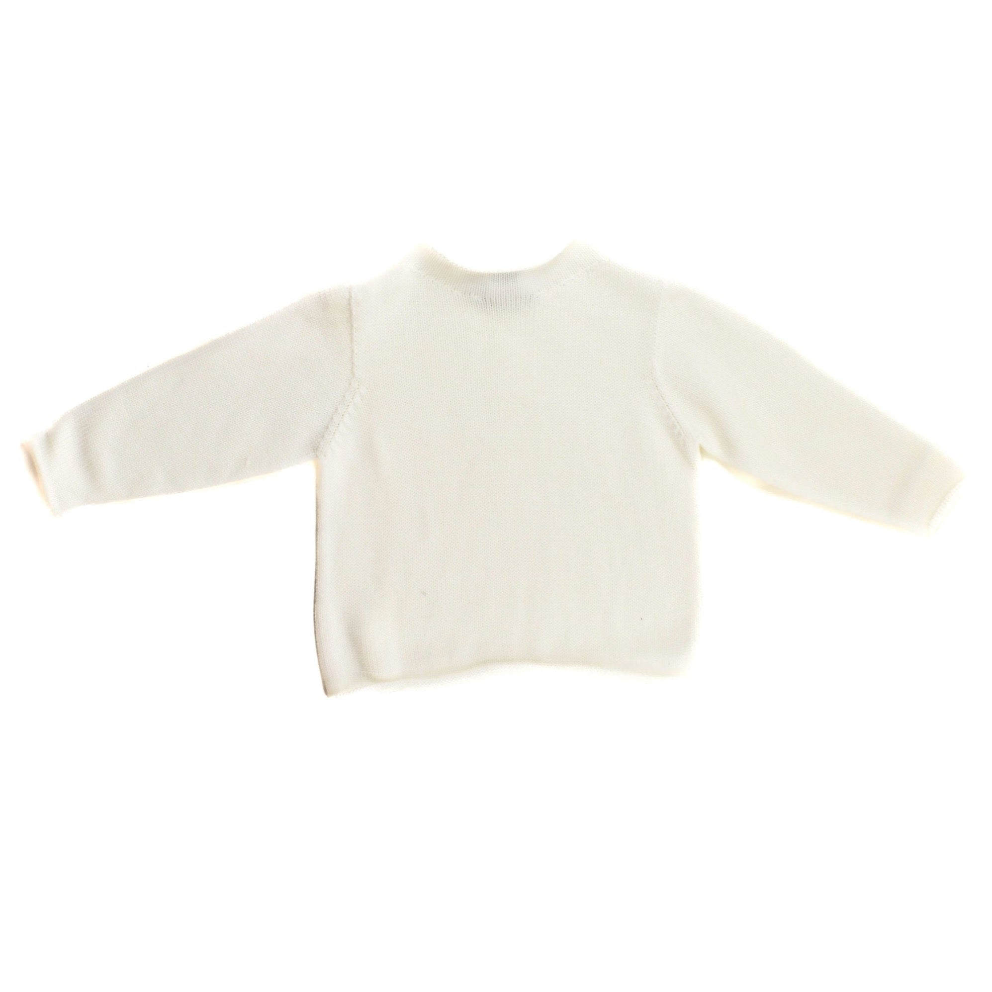 A Soft Idea Jersey Rollneck Sweater - White