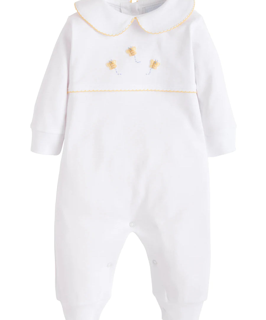 Bee Crochet Playsuit Little English