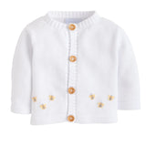 Little English Baby Bee sweater cardigan jojo mommy dallas children's boutique