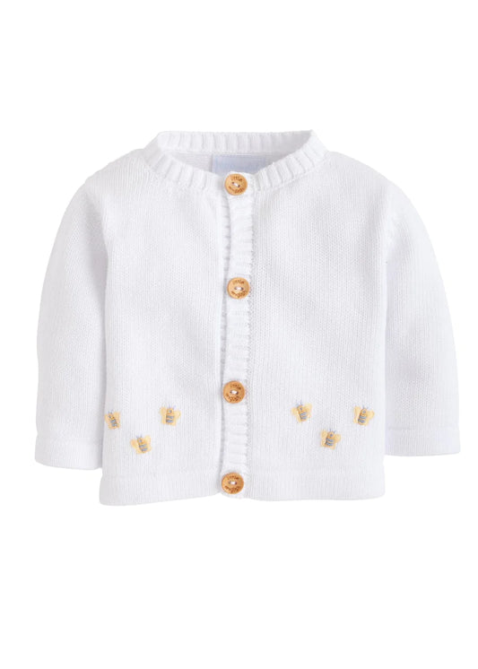 Little English Baby Bee sweater cardigan jojo mommy dallas children's boutique