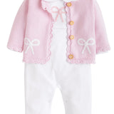 Bow Crochet Playsuit