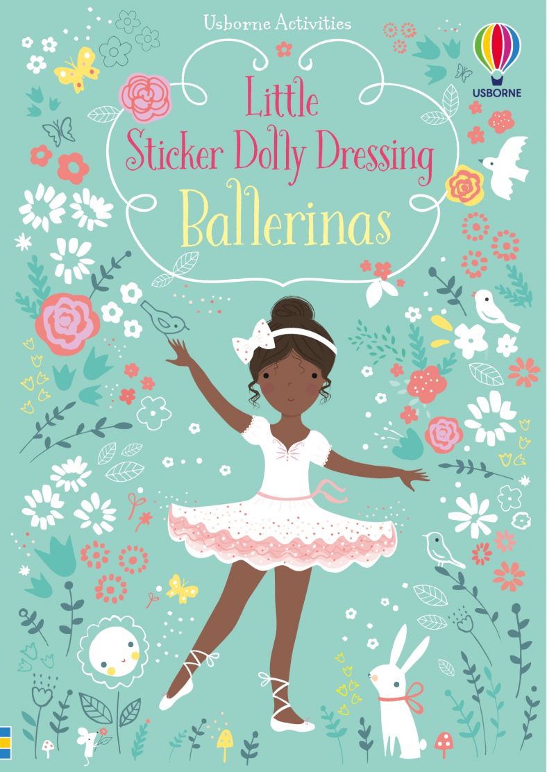 Usborne Books Little Sticker Dolly Dressing - Ballerinas
