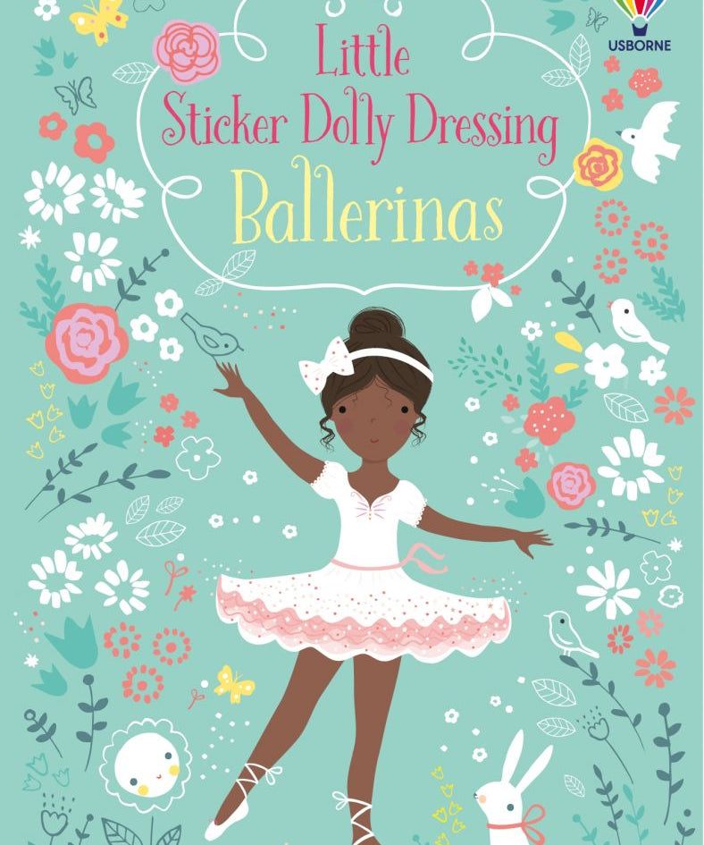 Usborne Books Little Sticker Dolly Dressing - Ballerinas