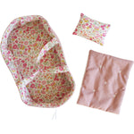 Alimrose Baby Doll Carrier Set - Rose Garden