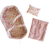 Alimrose Baby Doll Carrier Set - Rose Garden