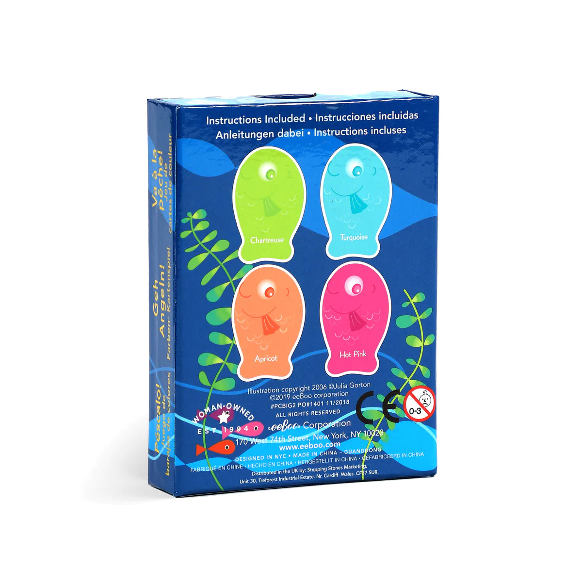 eeboo Color Go Fish Playing Cards