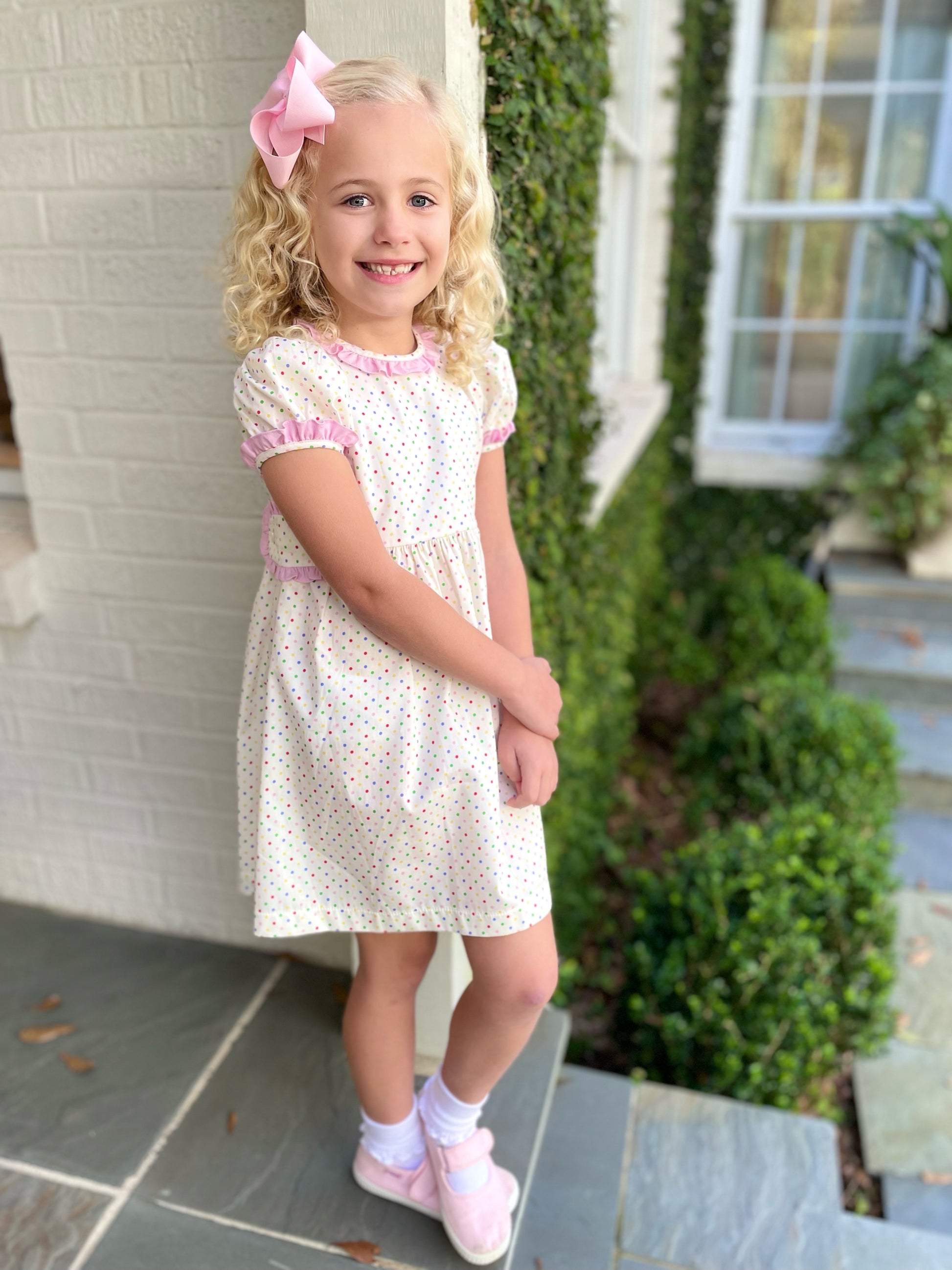 James u0026 Lottie Multi Dot Tabitha Dress – Jojo Mommy