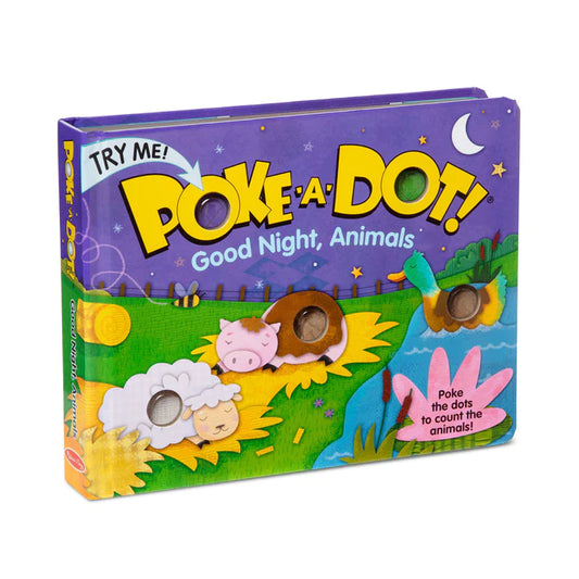 Poke-A-Dot: Good Night, Animals Melissa and Doug