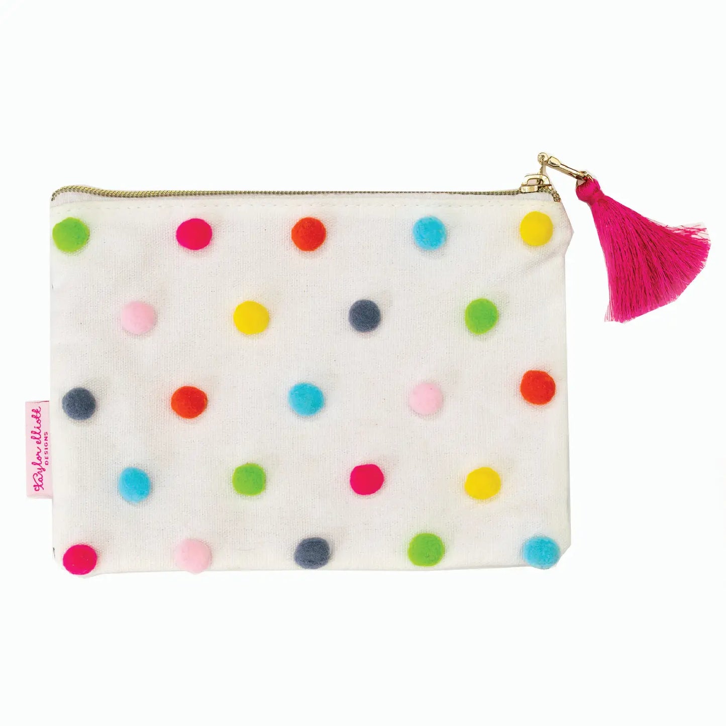 Taylor Elliott Designs Pom Pom Pouch