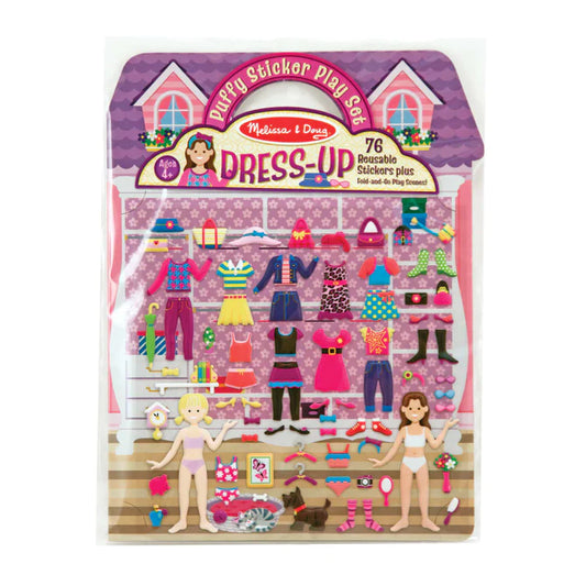 Melissa and Doug Puffy Stickers Play Set: Dress Up