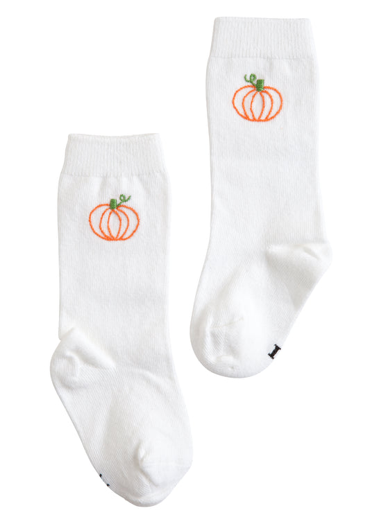 Little English Knee High Socks - Pumpkin