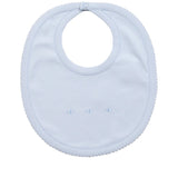 The Proper Peony Pima Bib - Blue