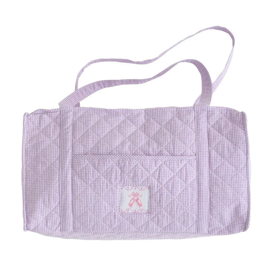 Ballet Quilted Luggage Duffle by Little English