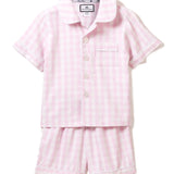 Petite Plume Children's Pink Gingham Short Set