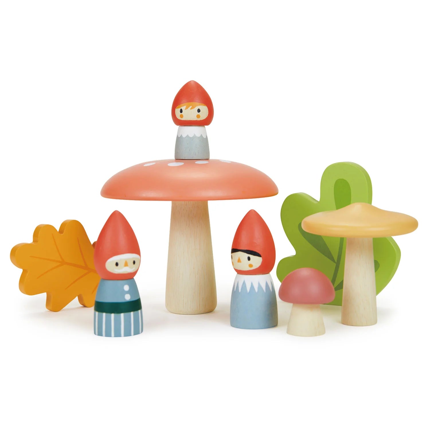 Tender Leaf Woodland Gnome Family