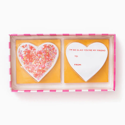 Taylor Elliott Designs Boxed Confetti Heart Cards