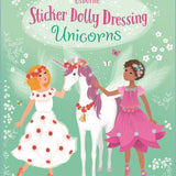Usborne Books Sticker Dolly Dressing - Unicorns