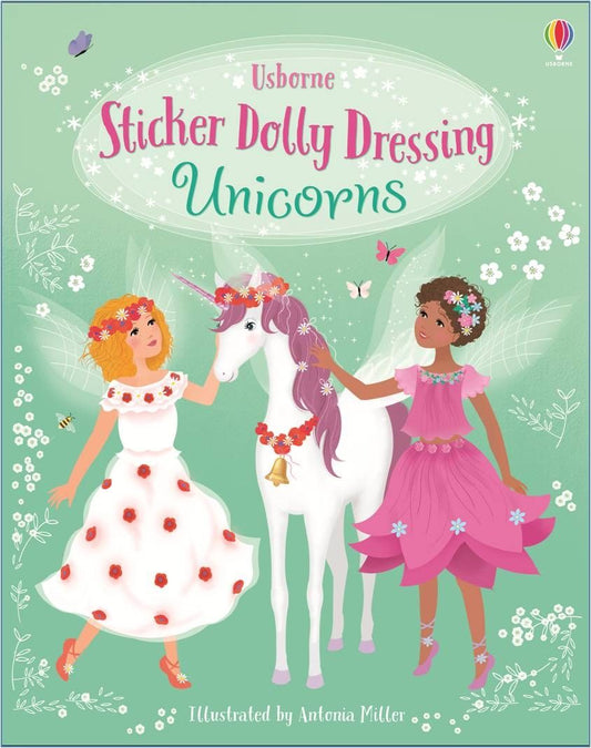 Usborne Books Sticker Dolly Dressing - Unicorns