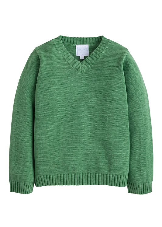 V-Neck Sweater - Sage