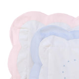 The Proper Peony Scalloped Quilted Blanket