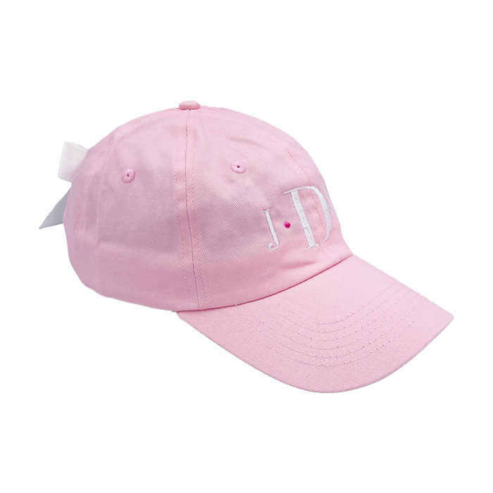 Bits and Bows Monogram Kids Baseball Hat