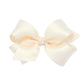 Medium French Satin Bow with Center Knot