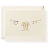 Karen Adams Clothesline Notecard