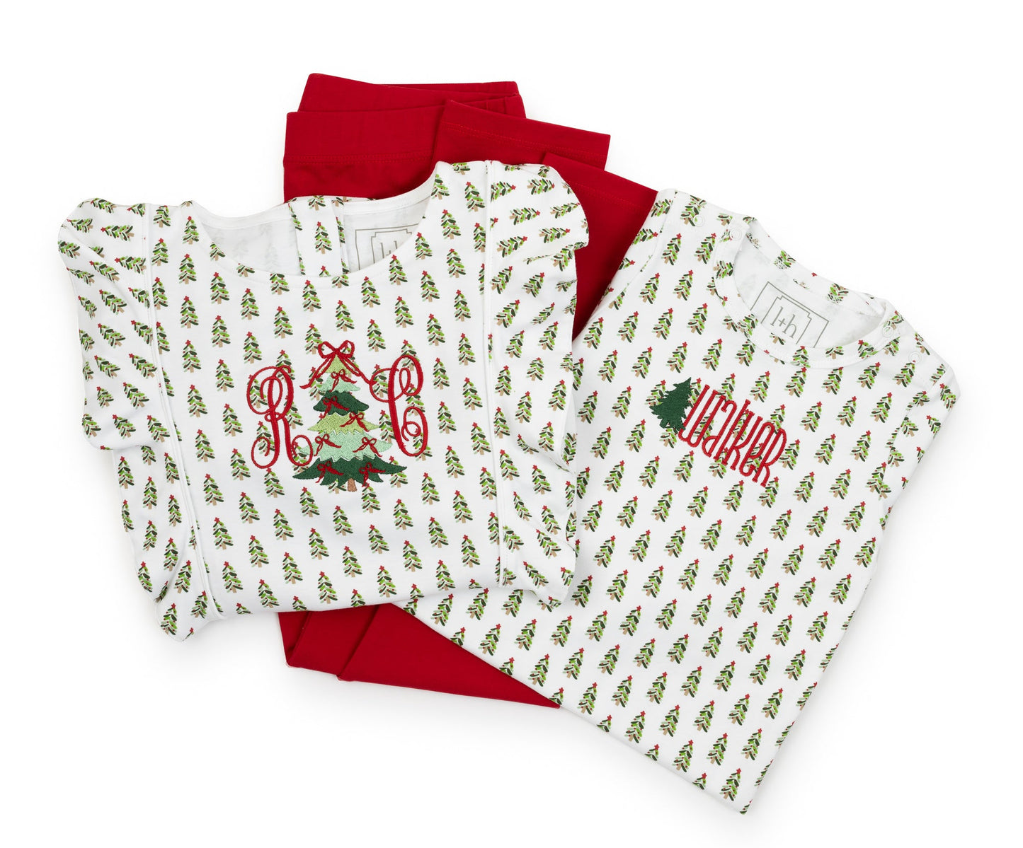 Parker Pima Cotton Zipper Pajama - Oh Christmas Tree