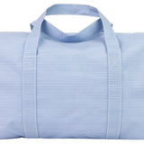 Apple Of My Isla Navy Mini Stripe Duffle Bag