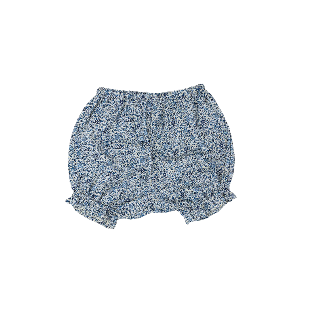 Liberty blue Bud floral baby bloomers