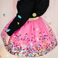 Sweet Wink Raspberry Confetti Tutu with Sequins