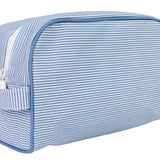Apple Of My Isla The Dopp Kit- Navy Mini Stripe 
